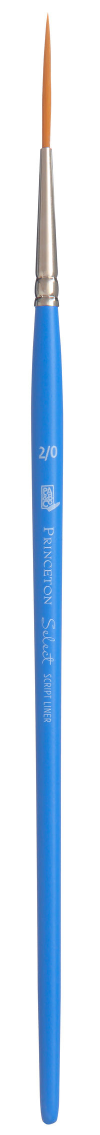 Pędzel uniwersalny PRINCETON Select Script Liner z krótkim trzonkiem – 2/0