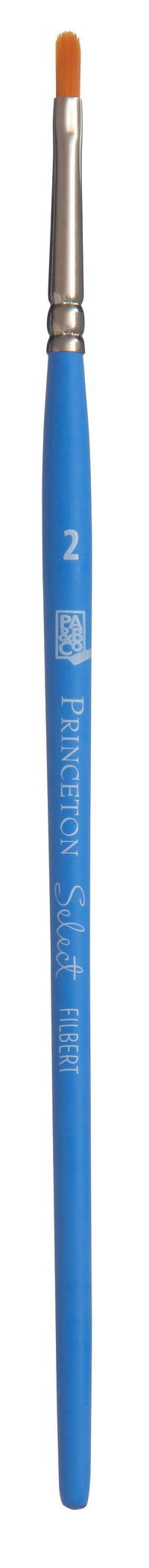 Pędzel syntetyczny PRINCETON Select filbert z krótkim trzonkiem – 2