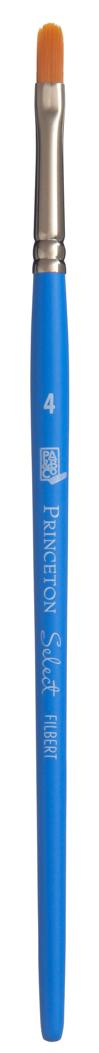 Pędzel syntetyczny PRINCETON Select filbert z krótkim trzonkiem – 4