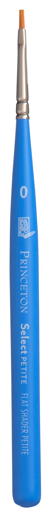 Uniwersalny pędzel płaski PRINCETON Select Flat Shader mini rozmiar 0