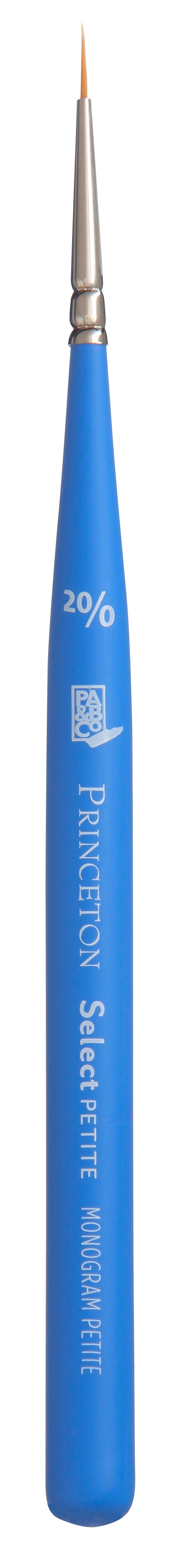 Uniwersalny pędzel PRINCETON Select Monogram Liner mini rozmiar 20/0