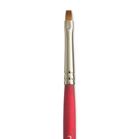PRINCETON Velvetouch uniwersalny pędzel Chisel Blender z krótkim trzonkiem