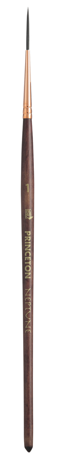 Pędzel akwarelowy PRINCETON Neptune Script Liner z krótkim trzonkiem – 1