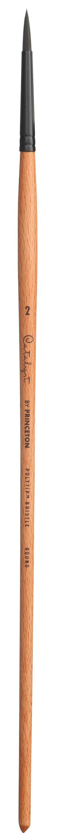 Okrągły pędzel PRINCETON Catalyst Polytip z długim trzonkiem – 2