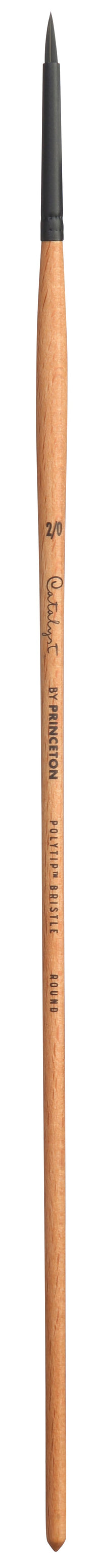 Okrągły pędzel PRINCETON Catalyst Polytip z długim trzonkiem – 2/0