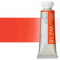Profesjonalne farby akwarelowe Holbein Artists 15 ml – cynobrowa