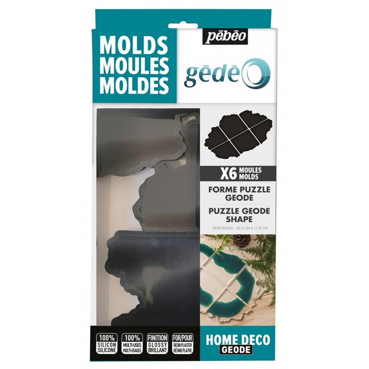 Profesjonalna forma silikonowa Pebeo - Puzzle | Artmie