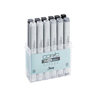Profesjonalne cienkopisy COPIC CLASSIC Gray Colours / 12szt | Artmie