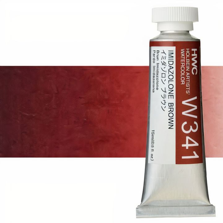 Profesjonalne farby akwarelowe Holbein Artists 15 ml | brązowe odcienie | Artmie