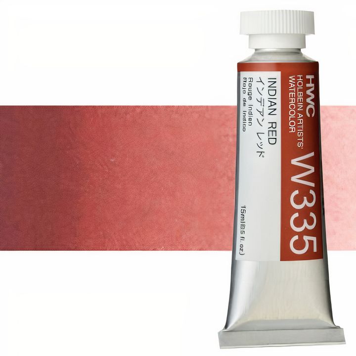 Profesjonalne farby akwarelowe Holbein Artists 15 ml | brązowe odcienie | Artmie