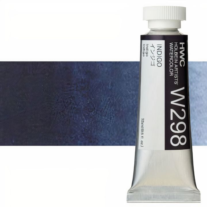 Profesjonalne farby akwarelowe Holbein Artists 15 ml | niebieskie odcienie | Artmie