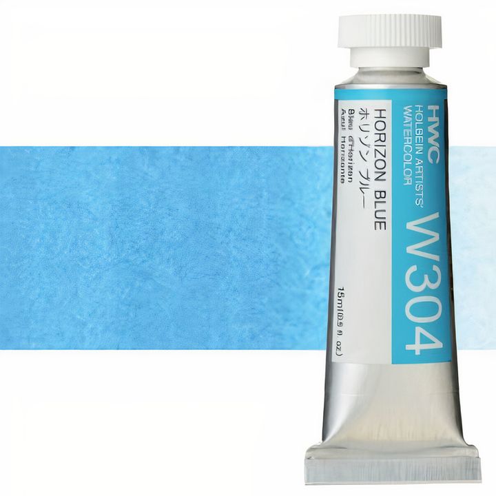 Profesjonalne farby akwarelowe Holbein Artists 15 ml | niebieskie odcienie | Artmie