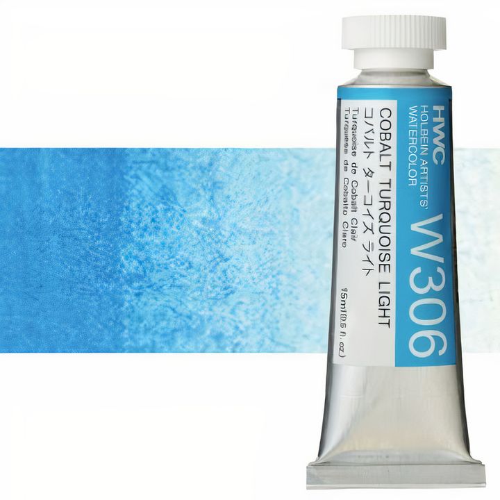 Profesjonalne farby akwarelowe Holbein Artists 15 ml | niebieskie odcienie | Artmie