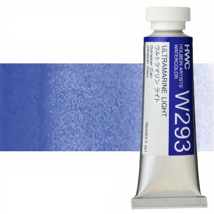 Profesjonalne farby akwarelowe Holbein Artists 15 ml | niebieskie odcienie | Artmie