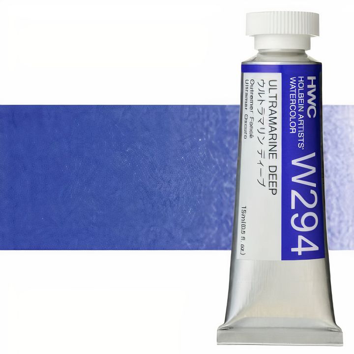 Profesjonalne farby akwarelowe Holbein Artists 15 ml | niebieskie odcienie | Artmie