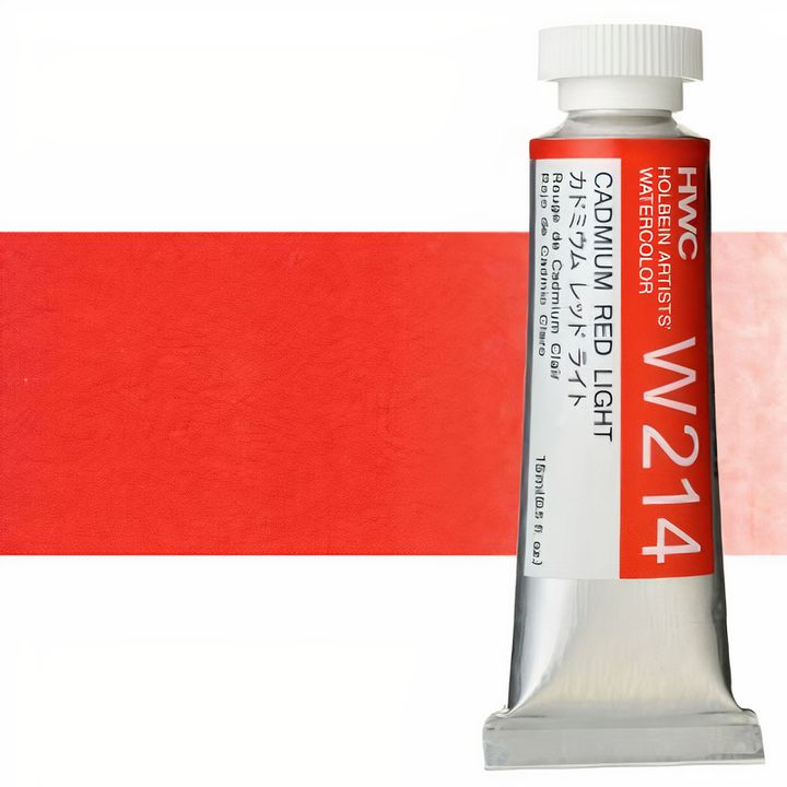 Profesjonalne farby akwarelowe Holbein Artists 15 ml | odcienie czerwieni | Artmie