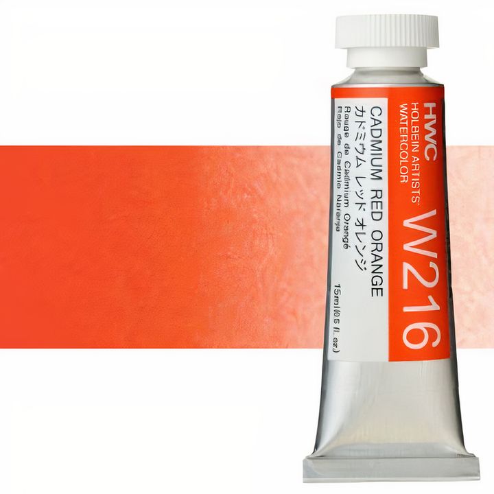Profesjonalne farby akwarelowe Holbein Artists 15 ml | odcienie czerwieni | Artmie
