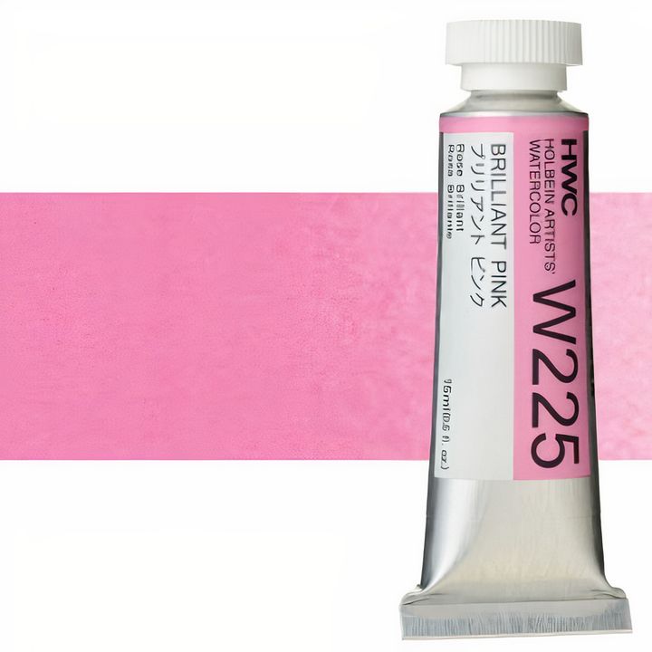 Profesjonalne farby akwarelowe Holbein Artists 15 ml | odcienie czerwieni | Artmie