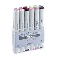 Profesjonalne markery COPIC Sketch Ex-1 / 12szt | Artmie