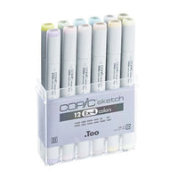 Profesjonalne markery COPIC Sketch Ex-4 / 12szt | Artmie