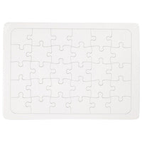Puzzle DIY do wymalowania dla dzieci  A4 | Artmie