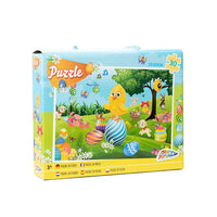 Puzzle wielkanocne dla dzieci od 3 lat / kurczaczek | Artmie