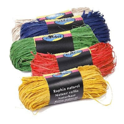 Raffia naturalna 50gr | różne kolory | Artmie