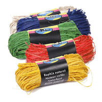 Raffia naturalna 50gr | różne kolory | Artmie