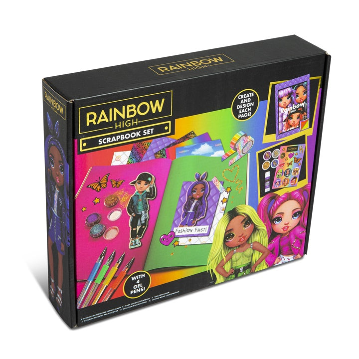 RAINBOW HIGH zestaw dla SCRAPBOOKING | Artmie