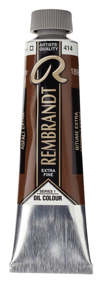 Farba olejna Rembrandt 40 ml – Asphaltum