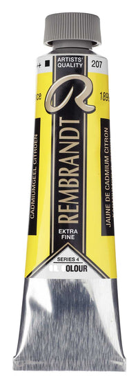 Farba olejna Rembrandt 40 ml – Cadmium Yellow Lemon