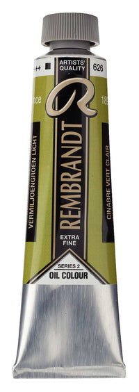 Farba olejna Rembrandt 40 ml – Cinnabar Green Light
