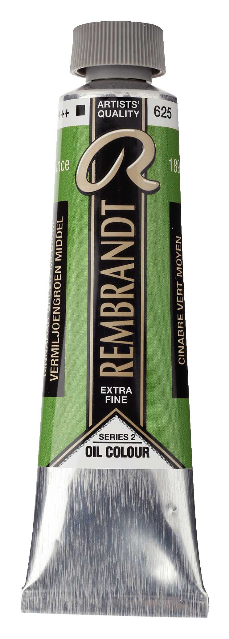 Farba olejna Rembrandt 40 ml – Cinnabar Green Medium