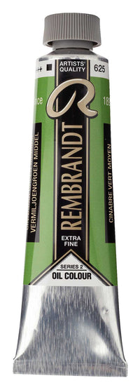Farba olejna Rembrandt 40 ml – Cinnabar Green Medium