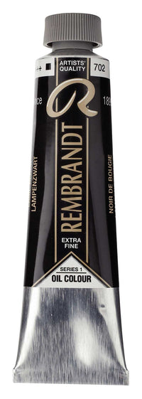 Farba olejna Rembrandt 40 ml – Lamp Black
