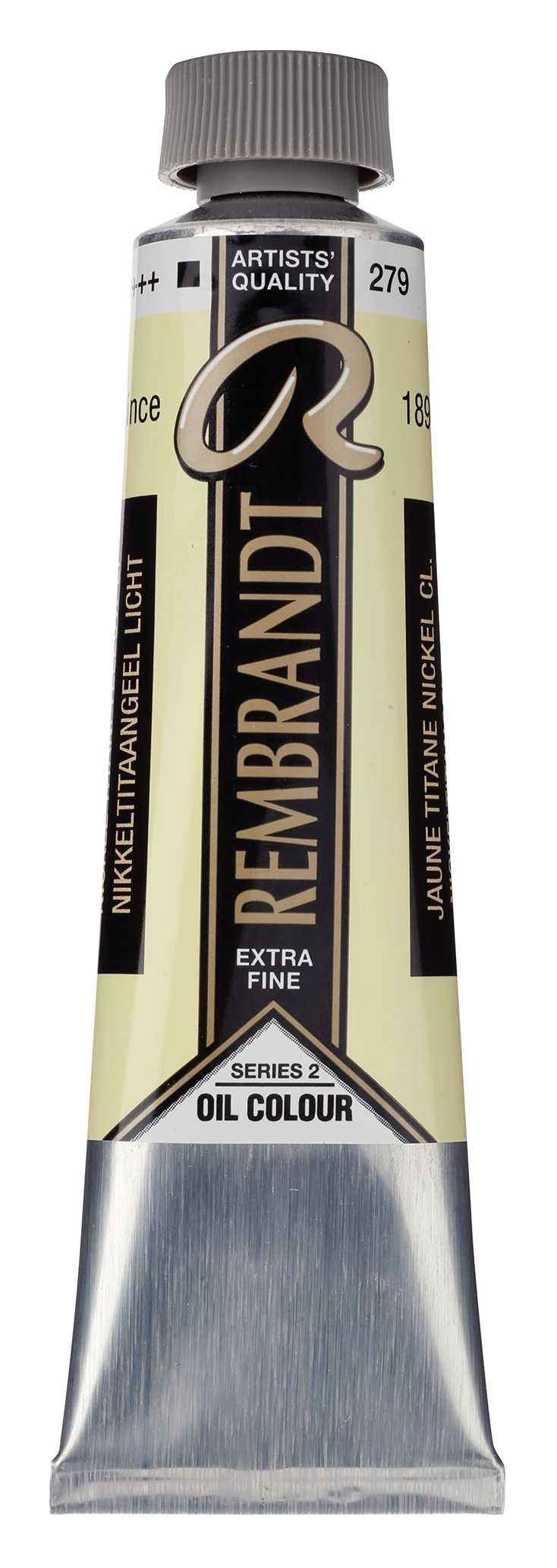 Farba olejna Rembrandt 40 ml – Nickel Titanium Yellow Light