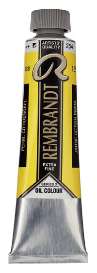 Farba olejna Rembrandt 40 ml – Permanent Lemon Yellow