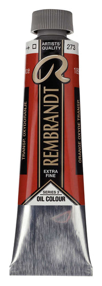 Farba olejna Rembrandt 40 ml – Transparent Oxide Orange