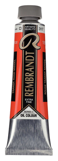 Farba olejna Rembrandt 40 ml – Transparent Red Medium