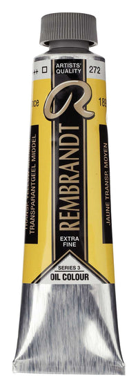 Farba olejna Rembrandt 40 ml – Transparent Yellow Medium