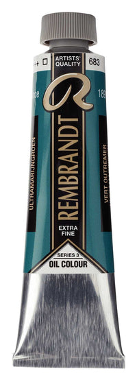 Farba olejna Rembrandt 40 ml – Ultramarine Green