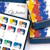 ROSA Gallery Farby akwarelowe monopigmentowe 12x2,5 ml | Artmie