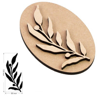 ROSA TALENT drewniany stempel nr 1 botaniczny 6x13,5 cm | Artmie