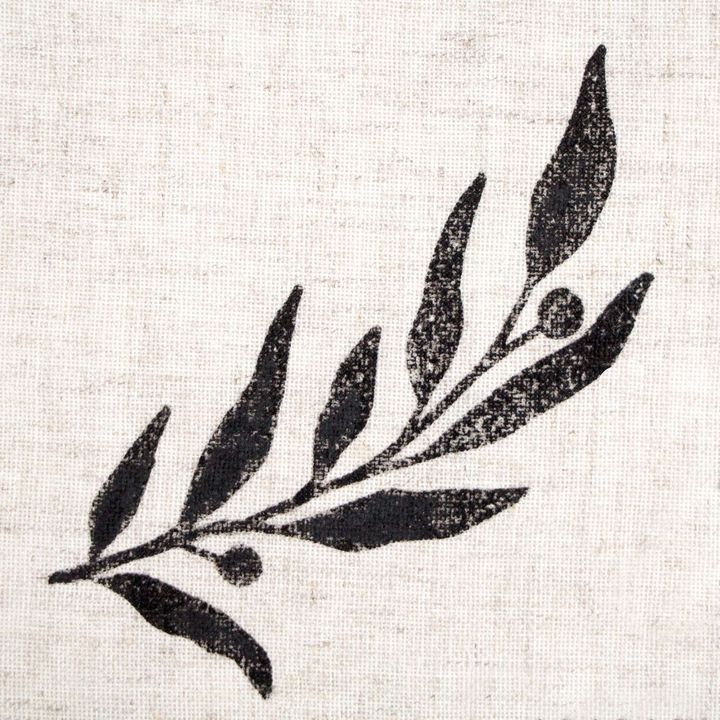 ROSA TALENT drewniany stempel nr 1 botaniczny 6x13,5 cm | Artmie
