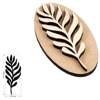 ROSA TALENT Drewniany stempel nr 6 botaniczny 4x10 cm | Artmie