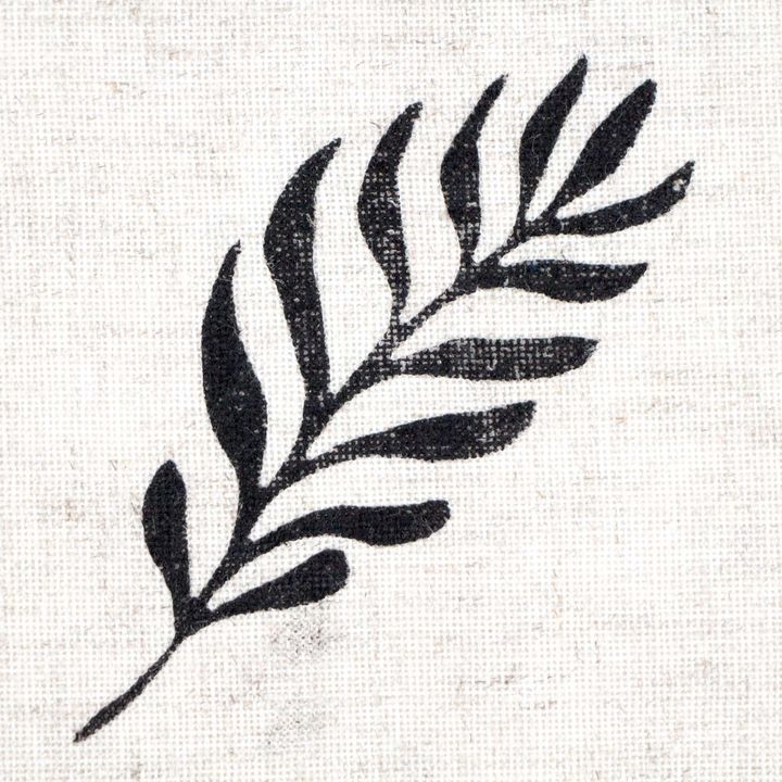 ROSA TALENT Drewniany stempel nr 6 botaniczny 4x10 cm | Artmie