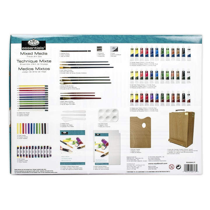 Royal &amp; Langnickel 104-elementowy zestaw artystyczny Mixed Media Art Set | Artmie