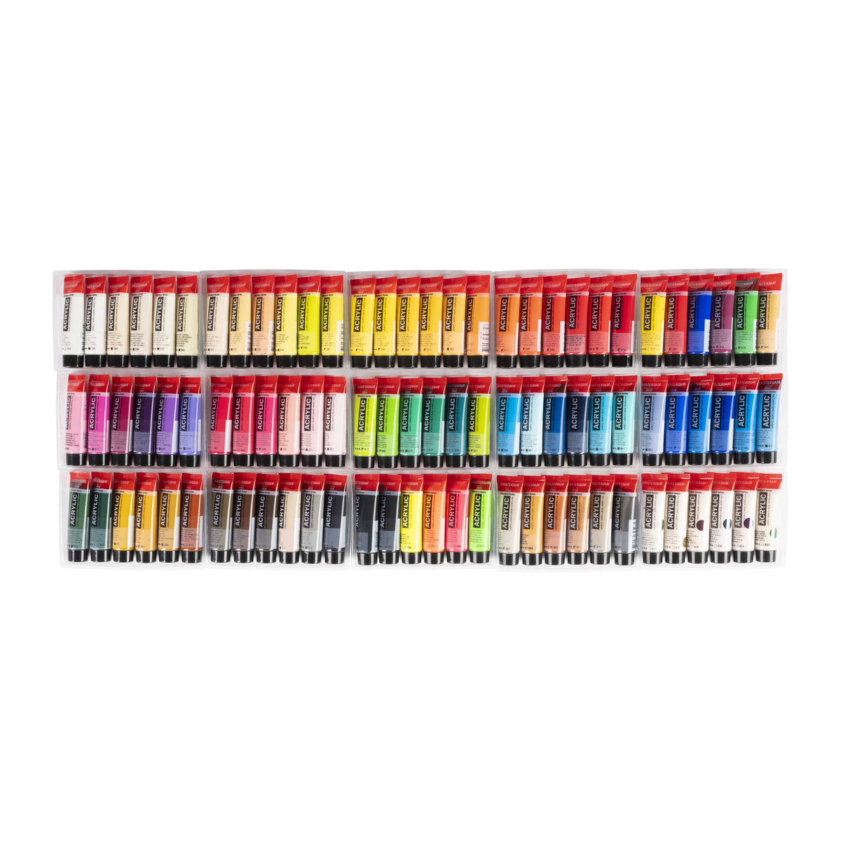 ROYAL TALENS Amsterdam zestaw farb akrylowych All Colors 90 x 20 ml