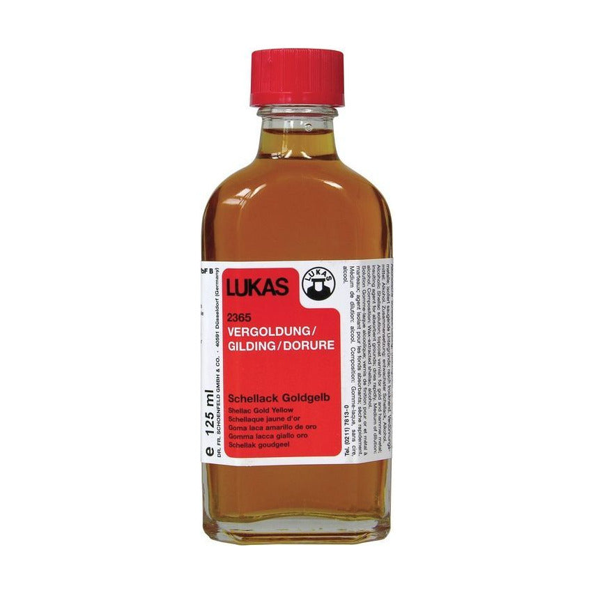 Roztwór szelaku LUKAS Shellac Solution złocistożółty 125 ml