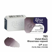 Farby akwarelowe Rosa Gallery szalka 2,5 ml – Violet Black panvička